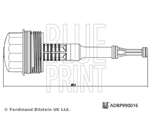 Cap, oil filter housing (ADBP990016)