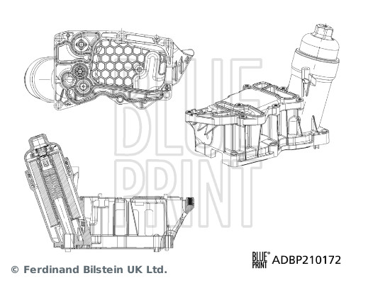 Housing, oil filter (ADBP210172)