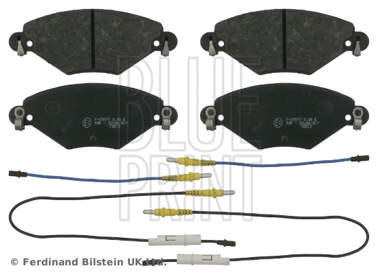 Brake Pad Set, disc brake (ADP154246)