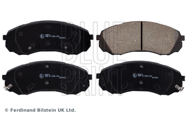 Brake Pad Set, disc brake (ADG04290)