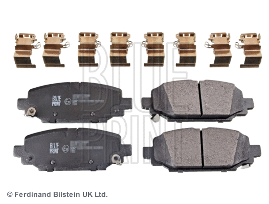 Brake Pad Set, disc brake (ADA104284)