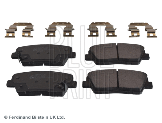 Brake Pad Set, disc brake (ADG042126)