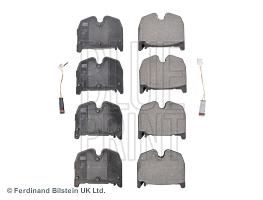 Brake Pad Set, disc brake (ADU174257)