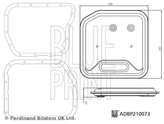 Hydraulic Filter Kit, automatic transmission (ADBP210073)