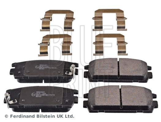 Brake Pad Set, disc brake (ADG04251)
