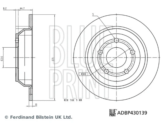 Brake Disc (ADBP430139)