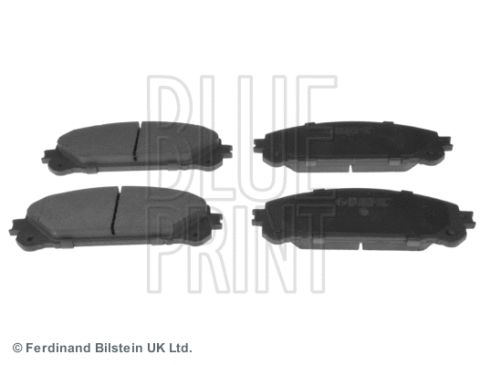 Brake Pad Set, disc brake (ADT342190)