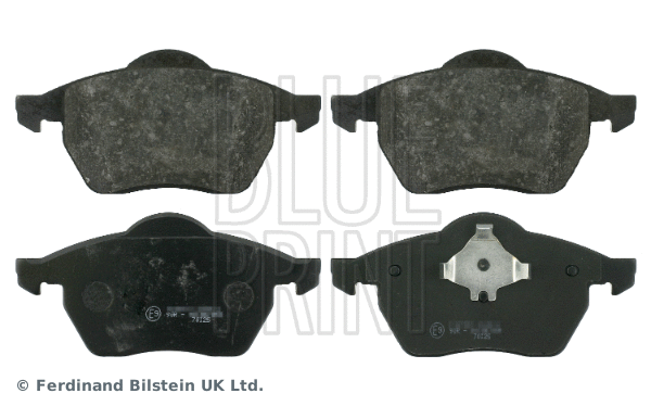 Brake Pad Set, disc brake (ADF124235)