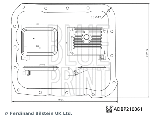 Hydraulic Filter Kit, automatic transmission (ADBP210061)