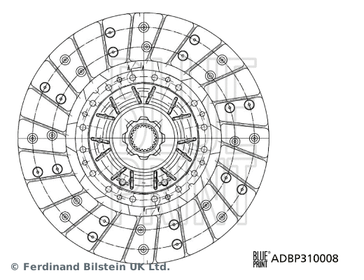 Clutch Disc (ADBP310008)