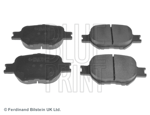 Brake Pad Set, disc brake (ADT342112)