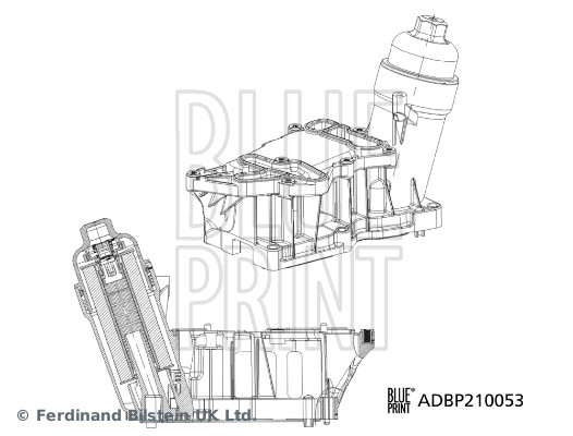Housing, oil filter (ADBP210053)