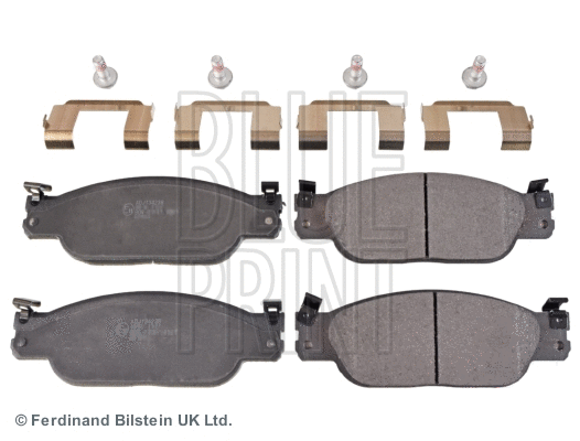 Brake Pad Set, disc brake (ADJ134238)