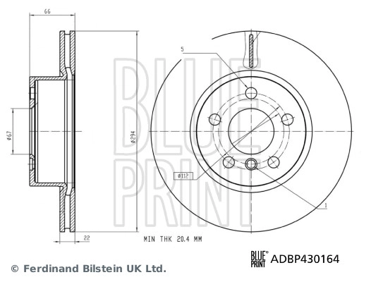 Brake Disc (ADBP430164)