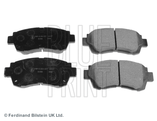 Brake Pad Set, disc brake (ADT34283)