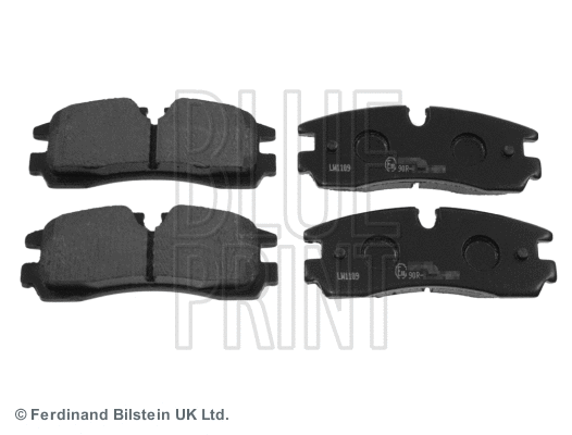 Brake Pad Set, disc brake (ADA104258)