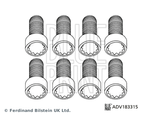 Screw Set, flywheel (ADV183315)