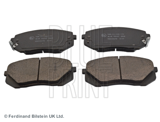 Brake Pad Set, disc brake (ADG04278)