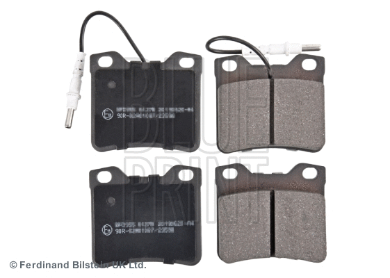 Brake Pad Set, disc brake (ADU174280)