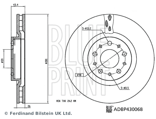 Brake Disc (ADBP430068)