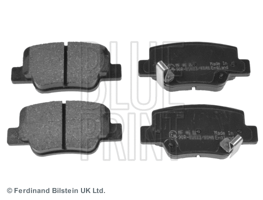 Brake Pad Set, disc brake (ADT342184)