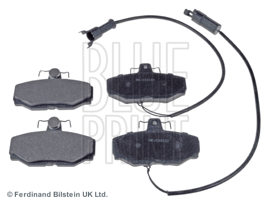 Brake Pad Set, disc brake (ADJ134242)