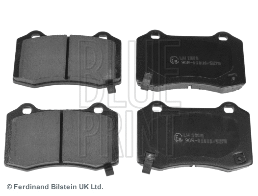 Brake Pad Set, disc brake (ADA104206)