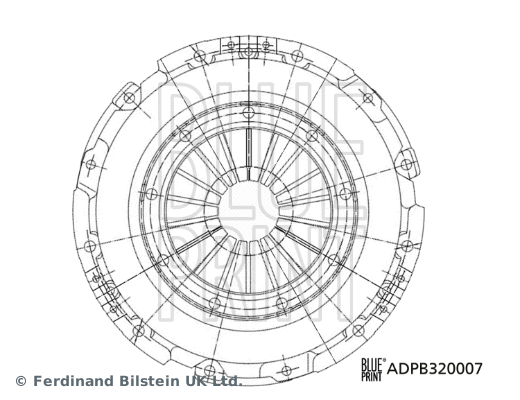 Clutch Pressure Plate (ADBP320007)