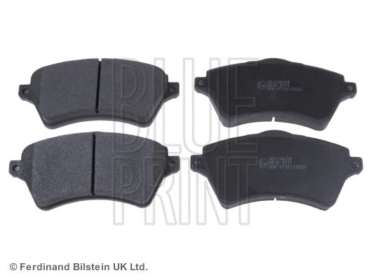 Brake Pad Set, disc brake (ADJ134228)