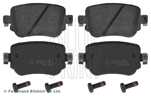 Brake Pad Set, disc brake (ADV184250)