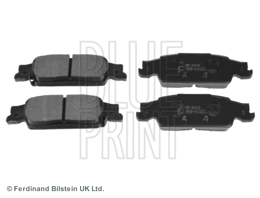 Brake Pad Set, disc brake (ADA104250)