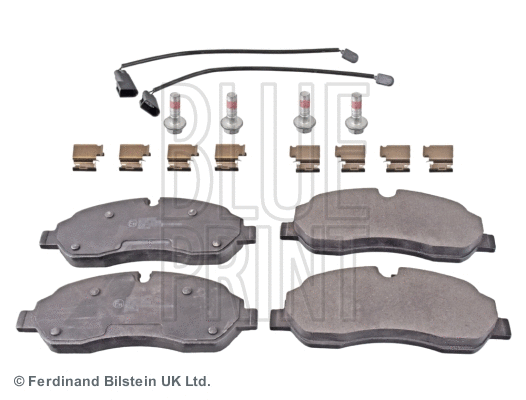 Brake Pad Set, disc brake (ADF124211)