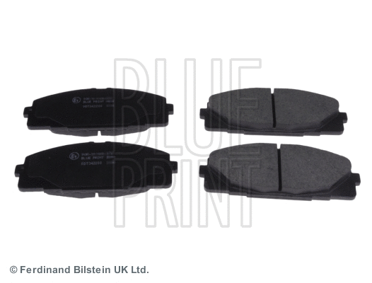 Brake Pad Set, disc brake (ADT342200)