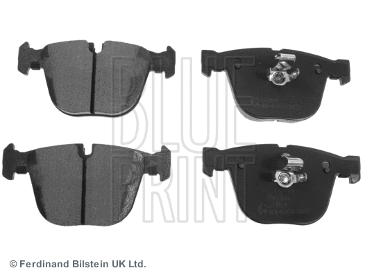 Brake Pad Set, disc brake (ADB114203)