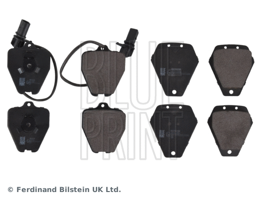 Brake Pad Set, disc brake (ADV184288)
