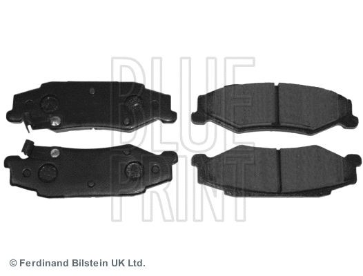 Brake Pad Set, disc brake (ADA104253)