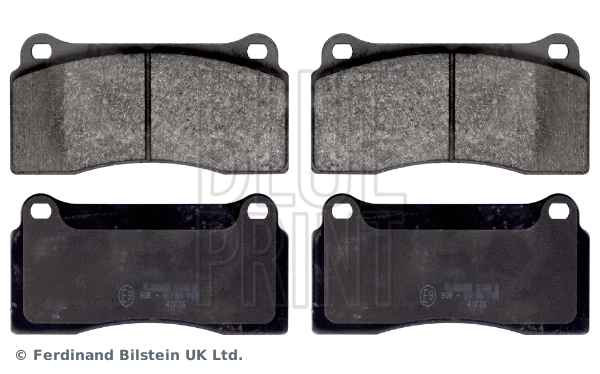 Brake Pad Set, disc brake (ADN142150)