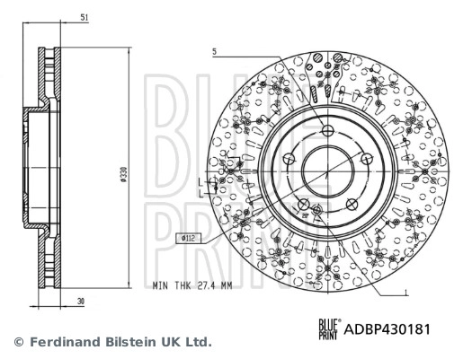 Brake Disc (ADBP430181)