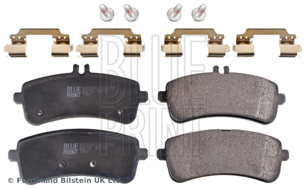 Brake Pad Set, disc brake (ADU174243)