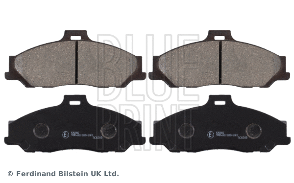Brake Pad Set, disc brake (ADM54272)