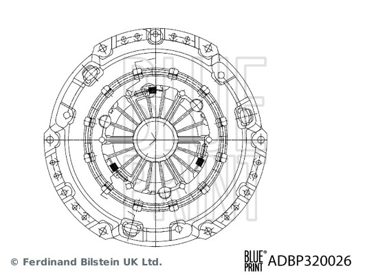 Clutch Pressure Plate (ADBP320026)