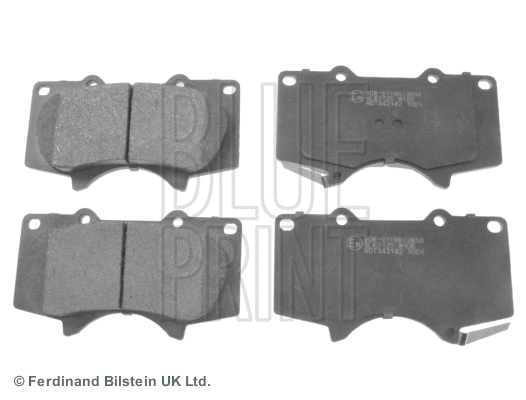 Brake Pad Set, disc brake (ADT342142)