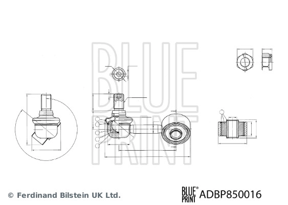 Link/Coupling Rod, stabiliser bar (ADBP850016)