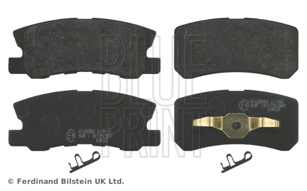 Brake Pad Set, disc brake (ADC44259)