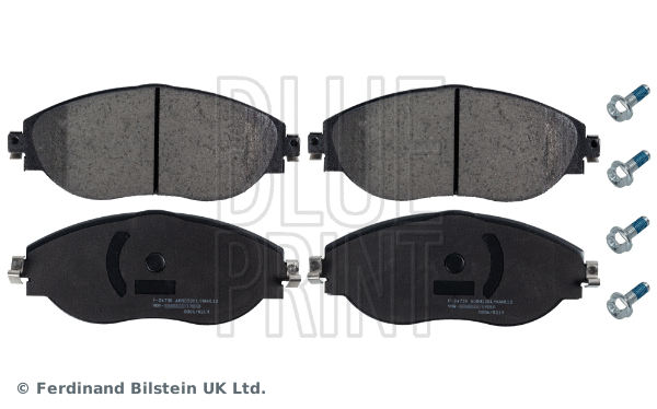 Brake Pad Set, disc brake (ADV184290)
