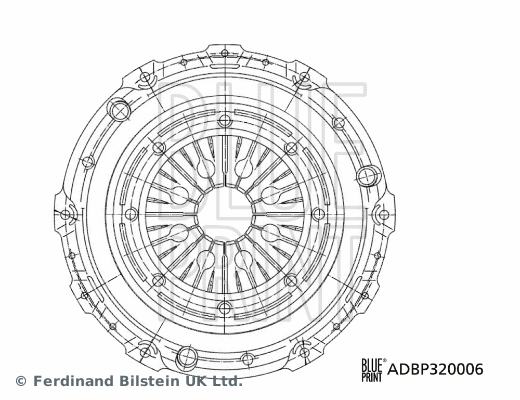 Clutch Pressure Plate (ADBP320006)