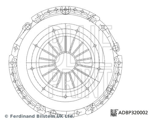 Clutch Pressure Plate (ADBP320002)