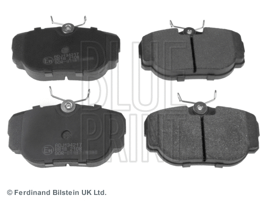Brake Pad Set, disc brake (ADJ134217)