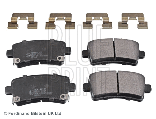 Brake Pad Set, disc brake (ADW194206)