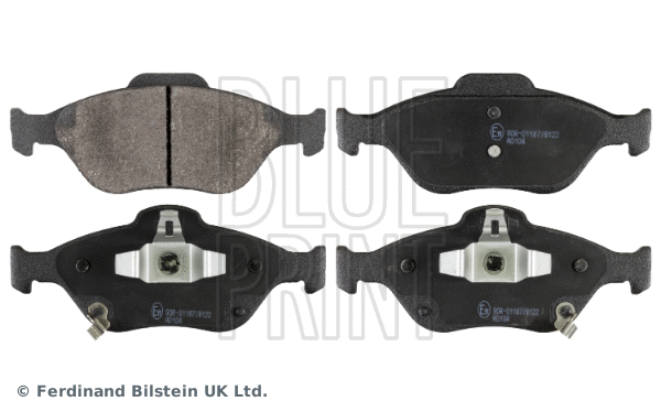 Brake Pad Set, disc brake (ADT342165)